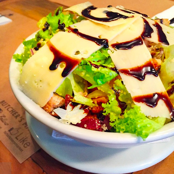 Salada de Frango com Cuscuz Marroquino e outras coisitas fit