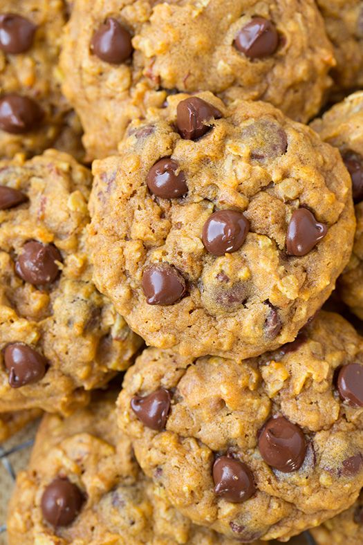 Cookies com gotas de Chocolate - Pinterest