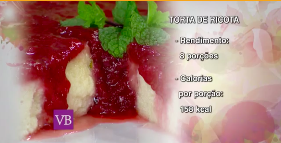 Torta de Ricota - Blog Fit Food Ideas