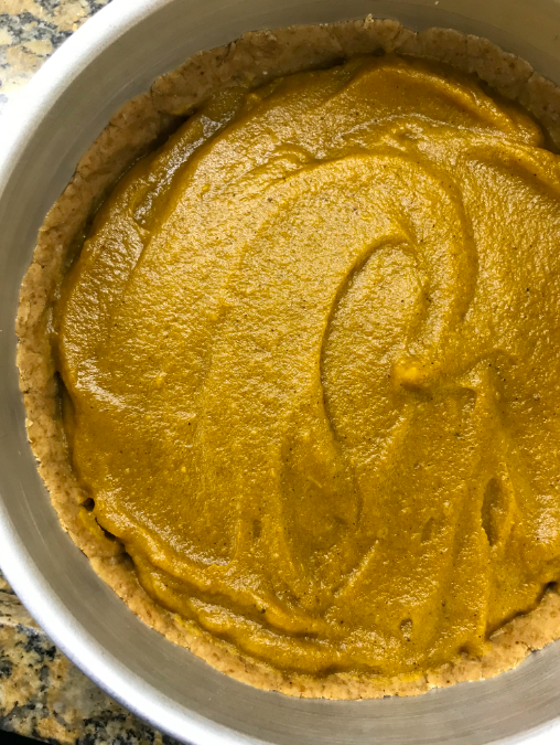 Pumpkin pie - Sem açúcar - Blog Fit Food Ideas